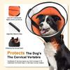 Soft Pet Anti-bite Collar Adjustable Elizabethan Collar Recovery Collar  Prevent Licking Wounds