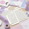 Scrapbooking Die Cuts, Envelope Frame Metal Cutting Stencil, Carbon Steel Embossing Template for Card Making, Paper Craft, DIY Album Decor