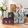 Cute Car Print Fashion Long Wallet Casual Multi Card Holder Portable Zipper Purse