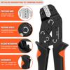 Comfortable Functional Wire Crimping Pliers With Steel Construction Wire Crimper Set For Technicians And Mechanics