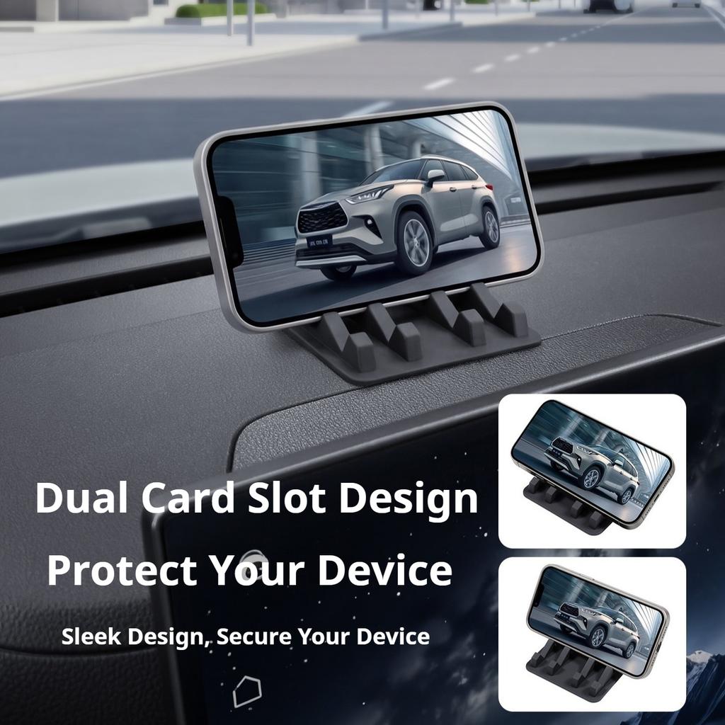 For BYD Formula Leopard Titanium 7 Ti7 Car Phone Holder Dashboard Silicone Anti Slip Navigation Mount