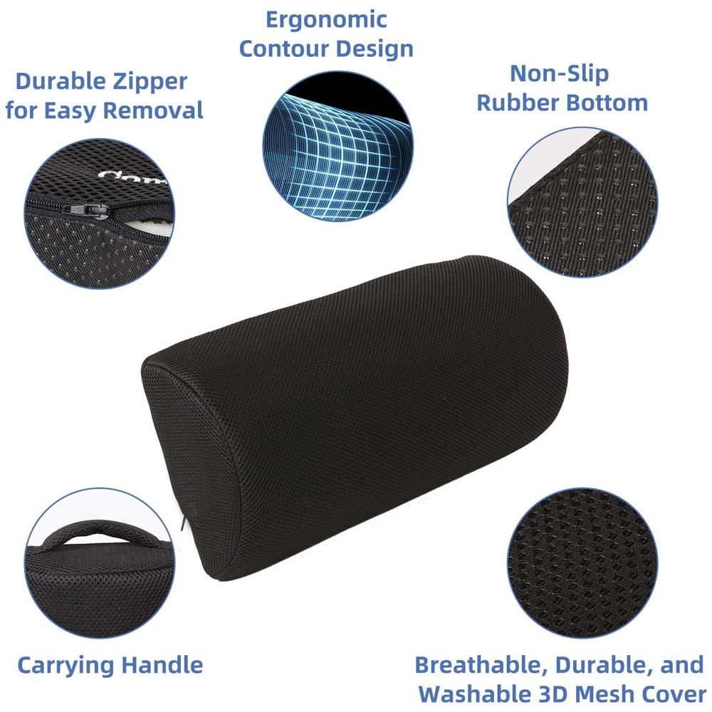 1Pcs 2In1 Adjustable Foot Rest For Under Desk Chiropractor-Endorsed Ergonomic Footrest Premium Comfort