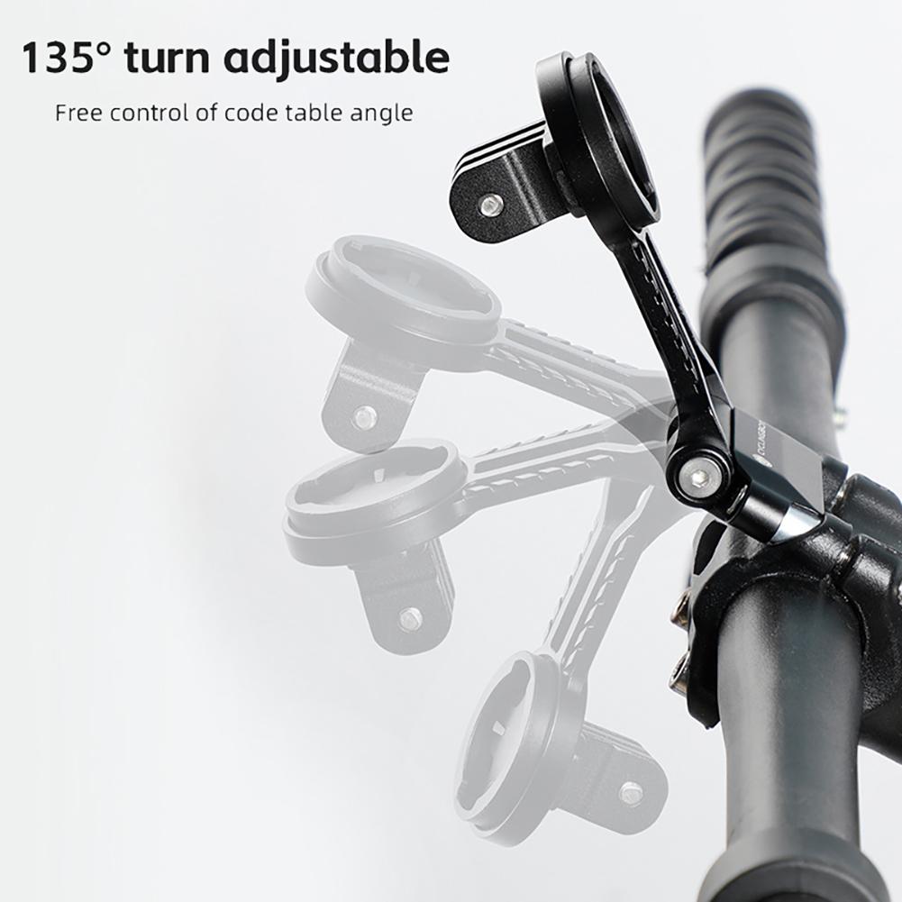Bicycle Computer Stand Bike GPS Stopwatch Bracket Adjustable Extension Lamp Holder MTB Bracket For Garmin Bryton Cycling Tools