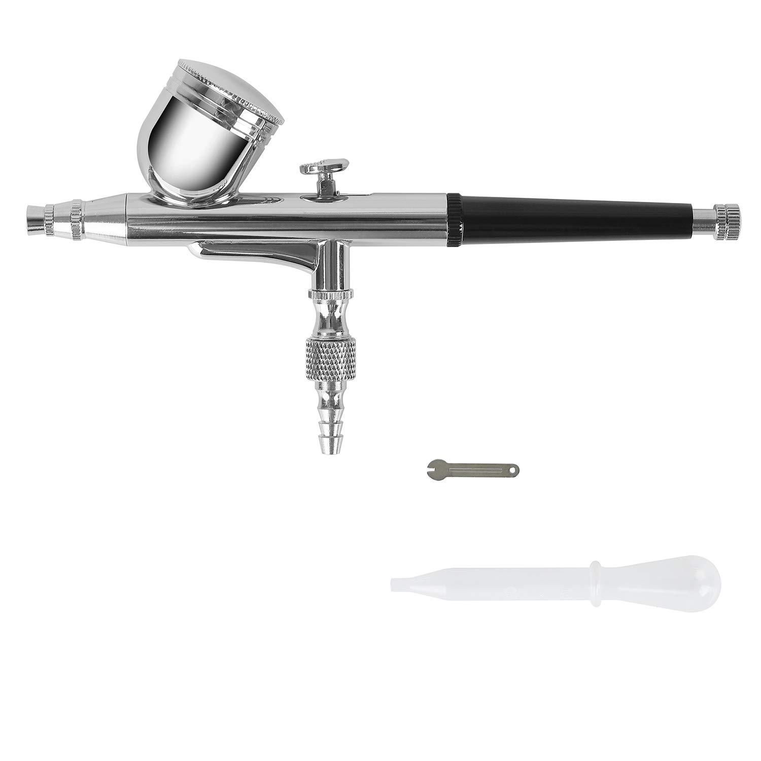 

Mdai Airbrush, Double Action, Gravity Feed, 0.3mm Diameter, 7cc Cup, Lightweight, Beginner-Friendly, for Painting Plastic Models