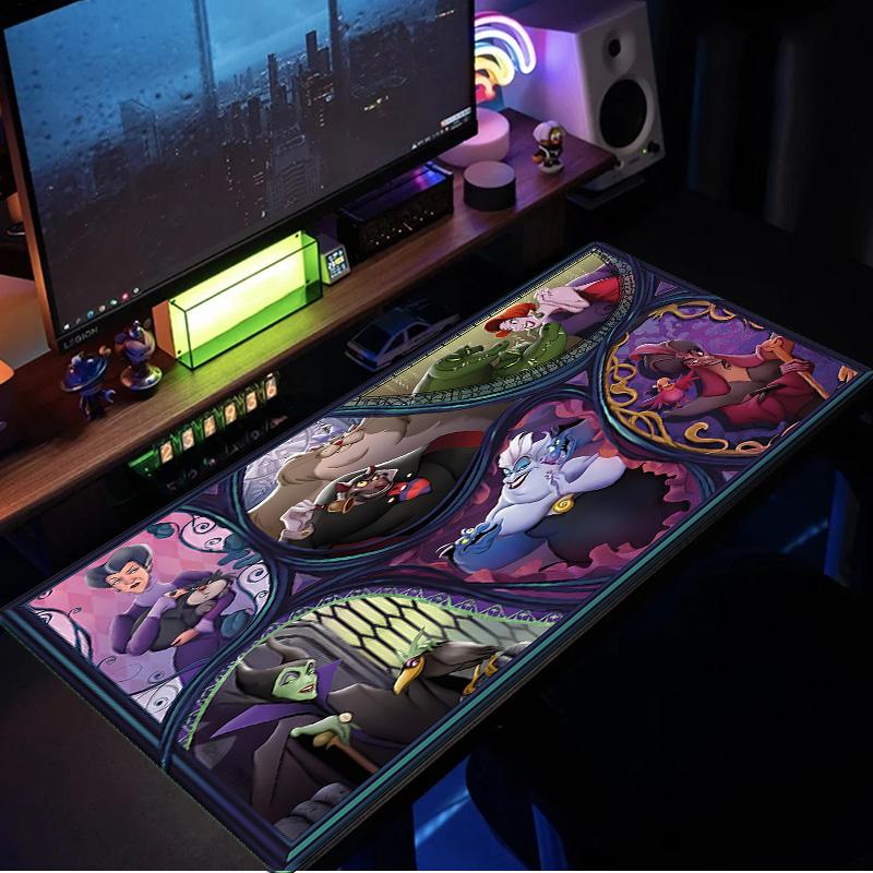 Evil Queens Collage Mouse Pad, Rubber Base, Mouse Pad for Gamers and Office Use, Gaming Desk , Easy To Clean Mat Christmas fan gifts