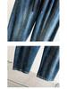 Autumn 2025 High Waist Plus Size Drawstring Dad Pants - Slimming Straight Leg