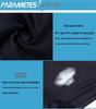 Men's Sharkskin Waterproof Swim Trunks Set - 2025 Style, Solid Color