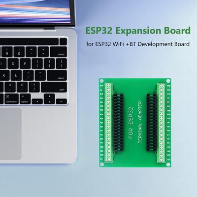 5-1PC ESP32 Expansion Board ESP--32 GPIO 1 Into 2 Breakout Board 38PIN Narrow Version Dual Core CPU WiFi Bluetooth-compatible