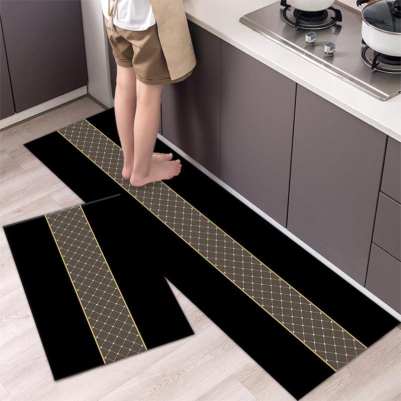 Tapis de cuisine de Style nordique Simple, à la mode, pour la maison, décoration de maison moderne
