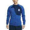 Nike Color Block Stand Collar Long Sleeve Casual Jacket Men Jacket Blue HF0687-497