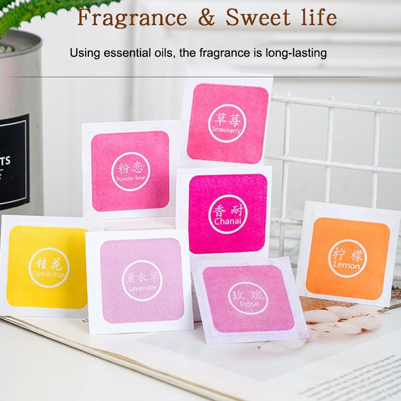 200Pcs Car Air Freshener Sachets Shoe Deodorizer Bag Wardrobe Fragrance Closet Home Fragrance Sachets Compact And Portable