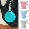 Silicone Retractable Folding Cup Portable Telescopic Drinking Mug Outdoor Coffee Handcup  Camp