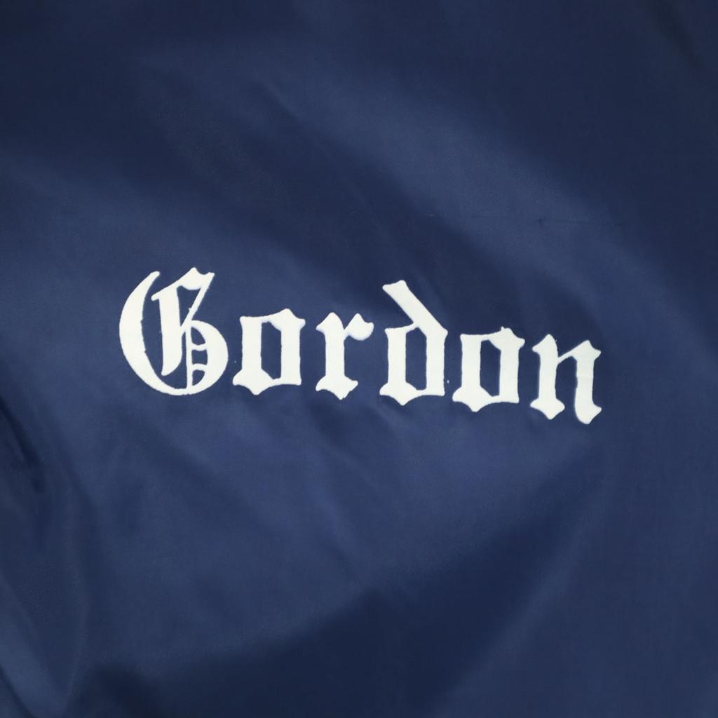 Champion 70s Vintage Runners Tag Black Tag Coach jacket L blue Gordon Men's Used