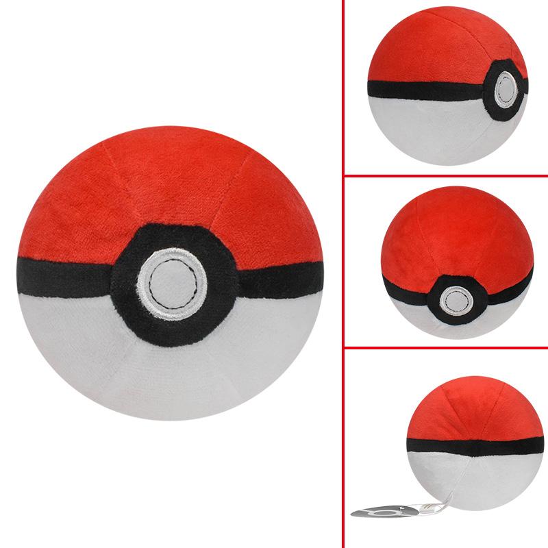 Anime Cute Master Ball Plush Toys Ultra Great Premier Ball Beast Ball Soft Stuffed Plushies Doll Collectible Gift For Fans