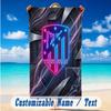 Beach Towel Custom Name Text, Quick Dry Large Towel For Beach HomeAtletico Madrid
