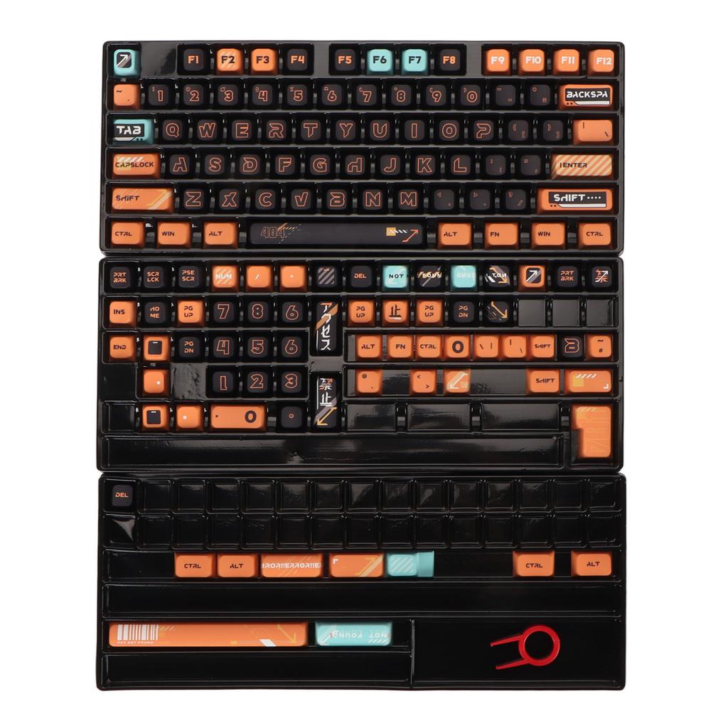 141 Tasten Tastenkappen Set Lichtechtes PBT XDA Höhe DIY Tastenkappen für 61 87 98 104 108 141 Tasten