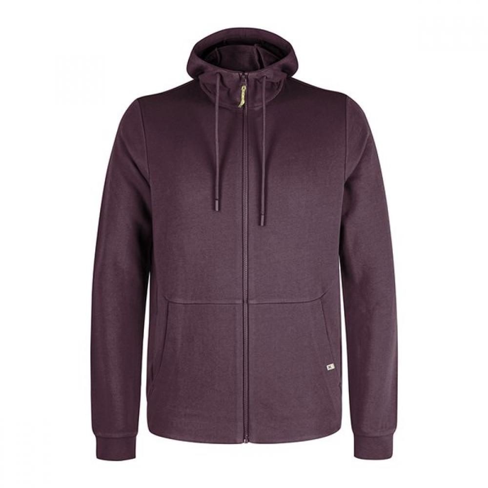 Montura Men S Hooded Zip Up Gobi Sweater Mmac33x14 14 (purple)/S