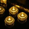 Transparent Electronic Candle Romance TeaLight Candle Birthday Party Flameless LED Candle Wedding