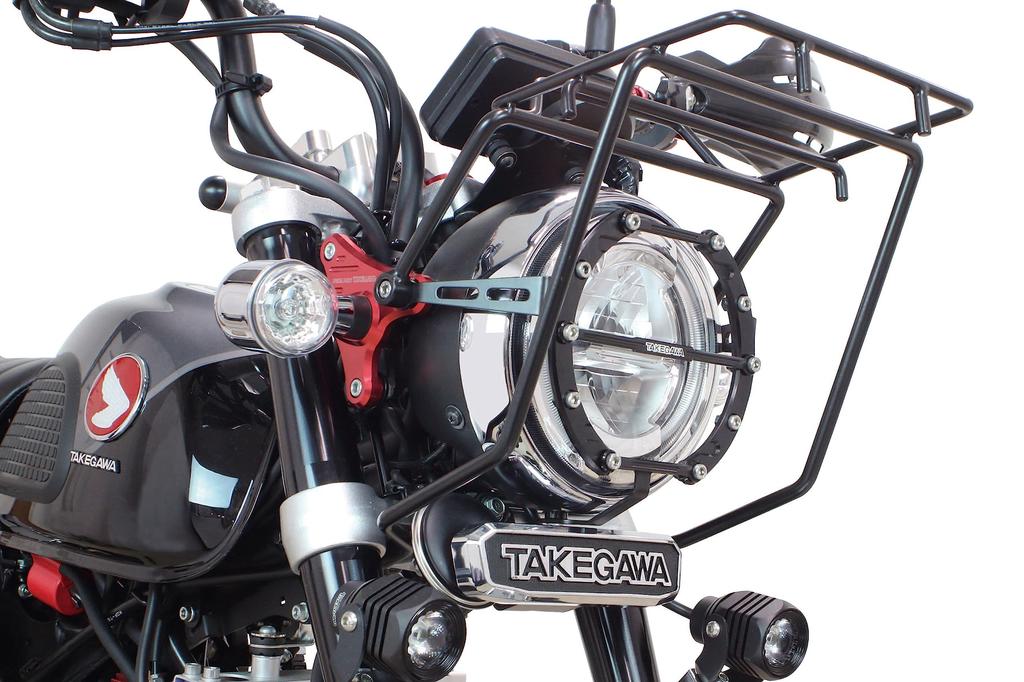 SP Takegawa Chránič světlometu (Billet/Černá) pro Monkey 125/Dax 125/CT125 09-09-0087