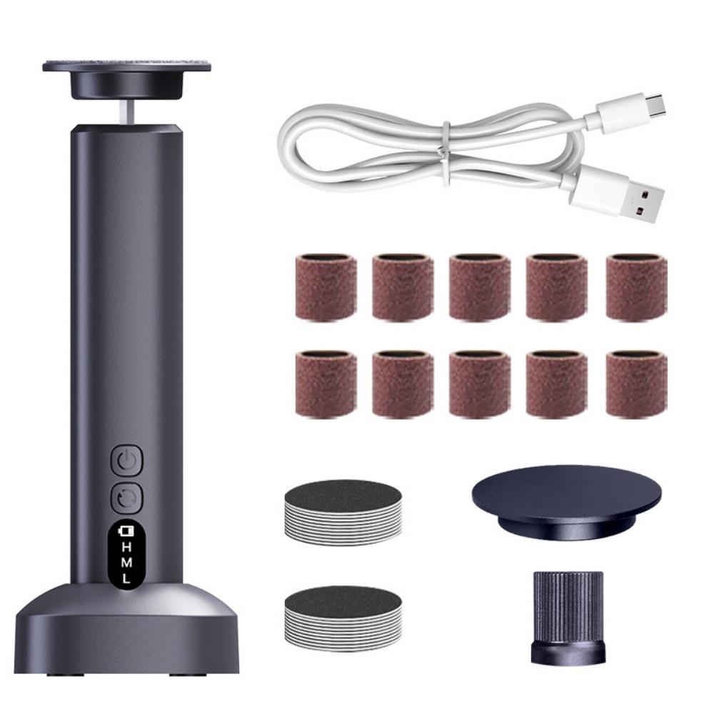 Screen Display Automatic Callus Remover 6-Speed Foot Care File Electric Foot Grinder  Leg Heels