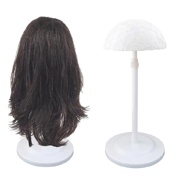 Wig Head Stand Wig Head Holder Wigs Stand Adjustable Height Wig Holder Hat Display Stand
