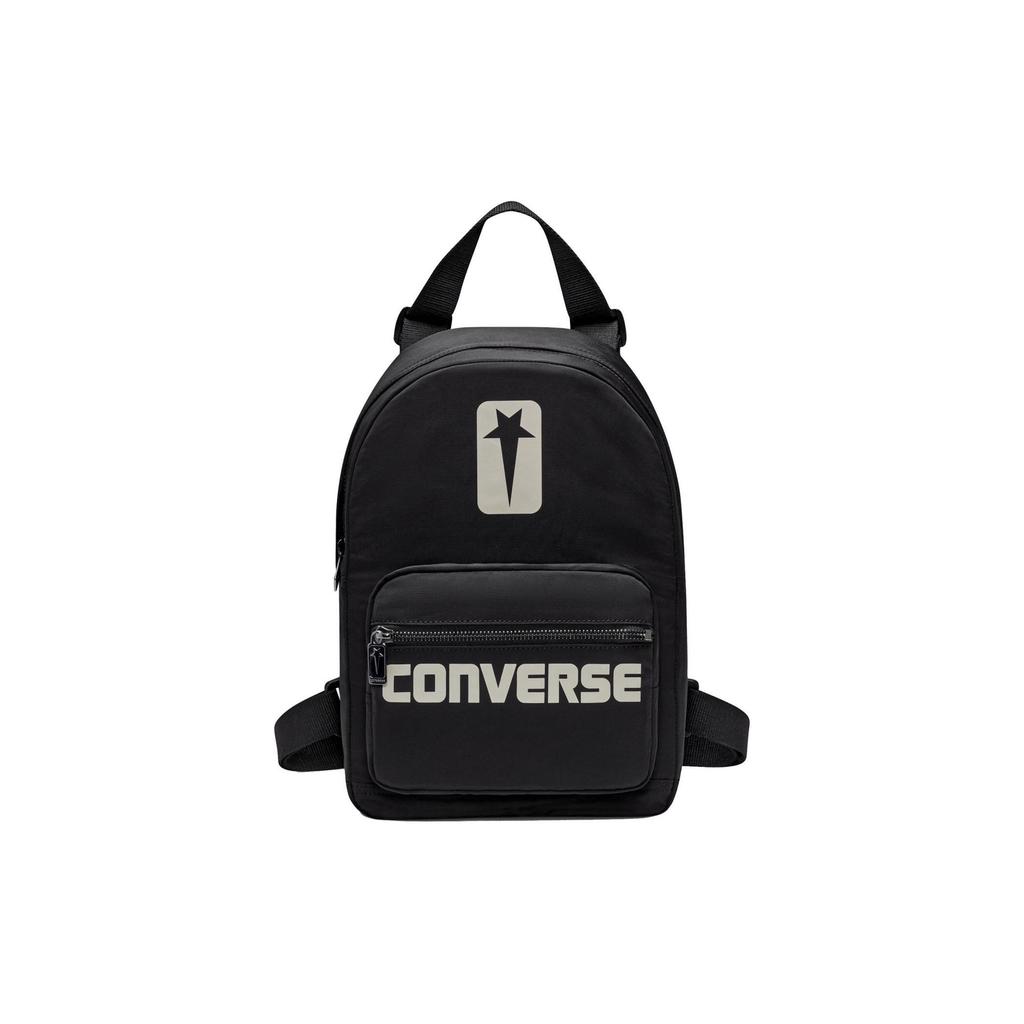 Converse X Drkshdw Go Lo Sports Casual Polyester Backpack Unisex backpack Black 10022842-001