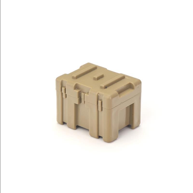 Military Caisson Chest Weapon Gun Storage Box Weapon MOC Building Blocks SWAT Soldier Figures Guns Army Bricks Toys for Children
