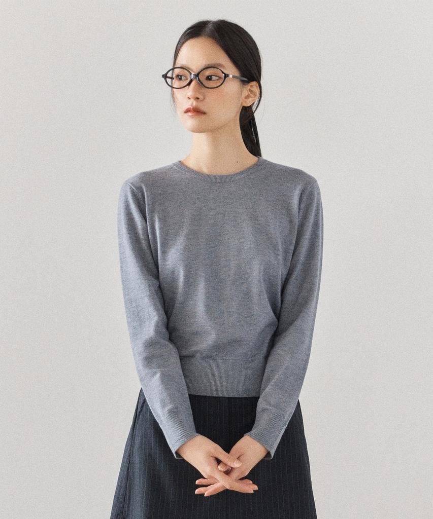 MIXXO [Essential] Round Neck Pullover_Miwkag320T