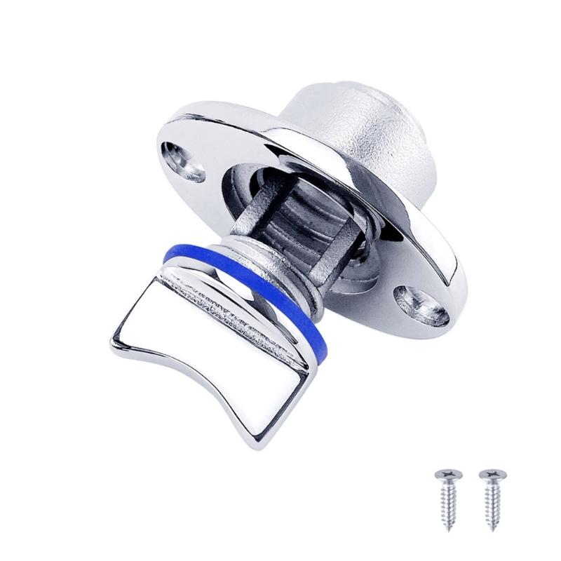 Βίδα Σκάφους Κανό Τρύπα 25mm Universal Ανοξείδωτο Ατσάλι Καθρέπτης Σκάφους Σωλήνας Αποστράγγισης Γκαρμπόρ με Στεγανοποιητικό Δακτύλιο O