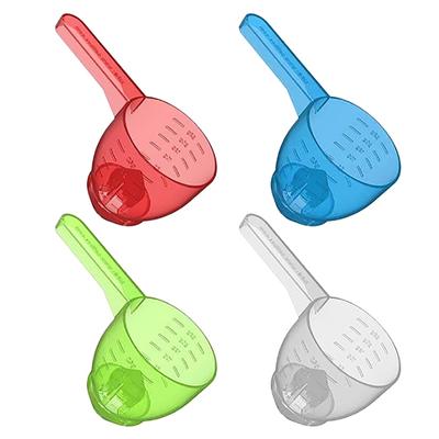 Pala Multifunzione Misurino Cucina Cucchiaio Misurino Conveniente Anti-Sversamento Portatile Che Perde Singolo Cucchiaio Misurino