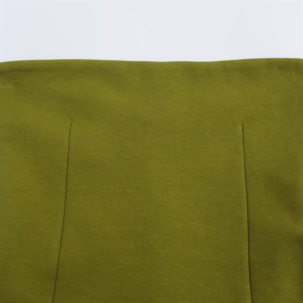 Spring 2025 Women's Fashion: Slim Fit Simple Tube Vest Top