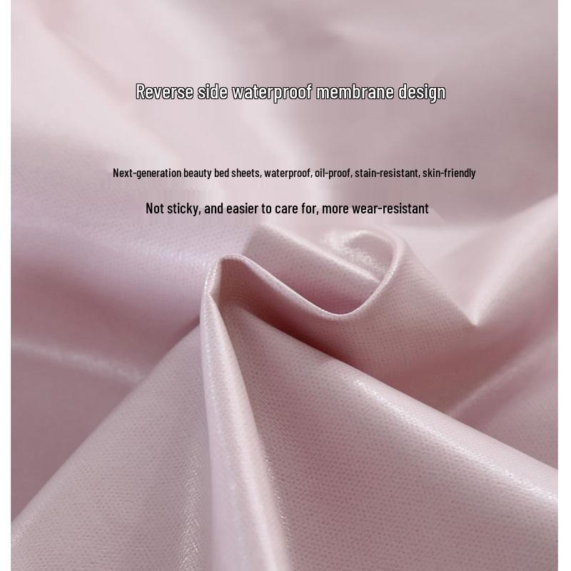 Waterproof Oilproof Beauty Bed Sheet with Hole - Oil-Resistant, Anti-Dirty, Skin-Friendly for Salons and Massage.