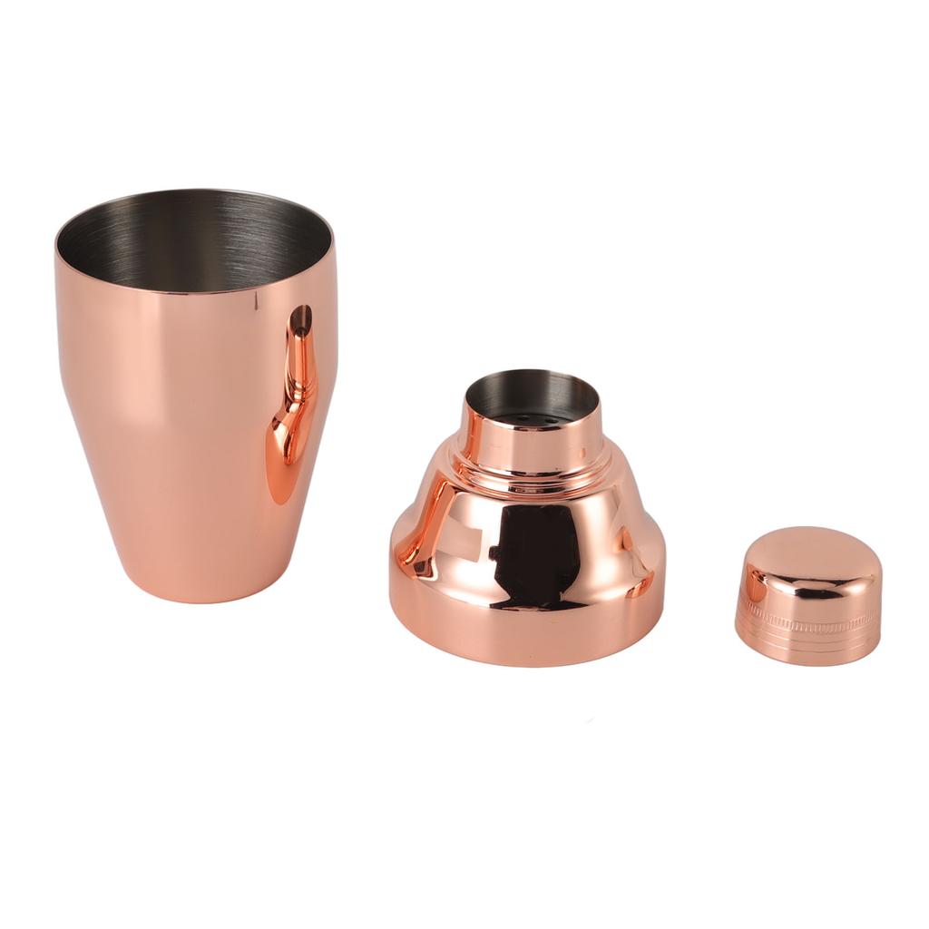 Cocktail Shaker 304 Stainless Steel Bar Shaker for Home Bartending Kit for Mixed Drinks 350ml