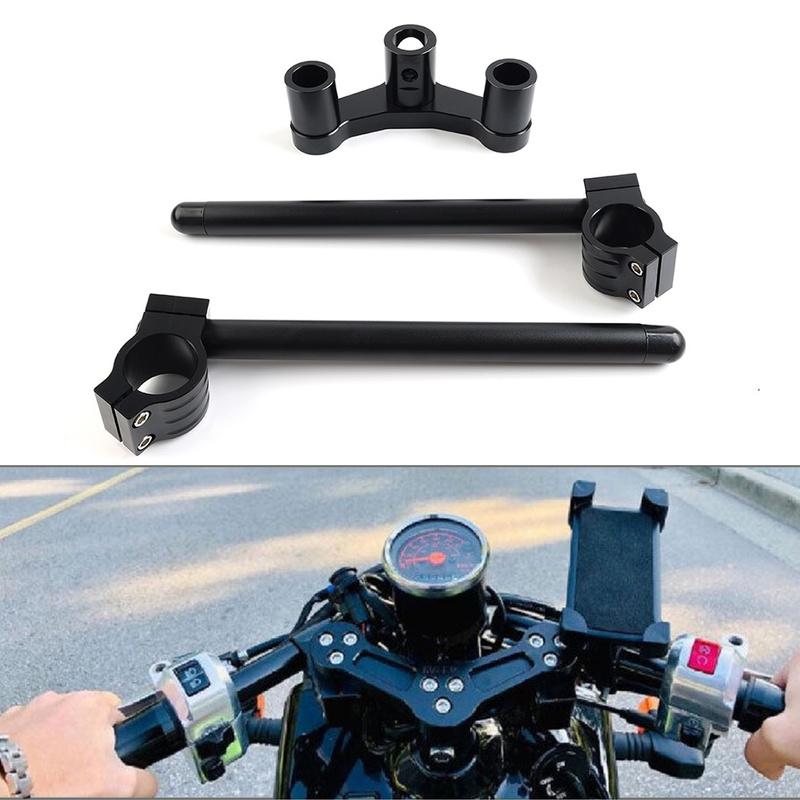 Black Motorcycle Scooter Handle Bars For Honda Ruckus Zoomer NPS 50