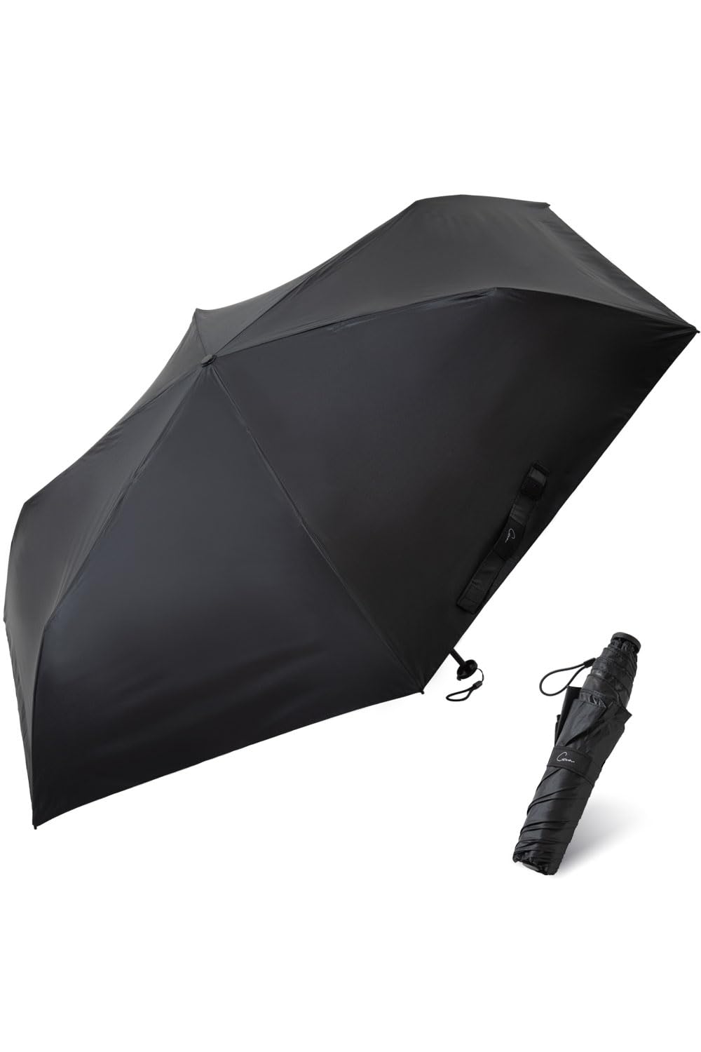 

Складной зонт для защиты от солнца и дождя, диаметр 108 см. Легкий и водоотталкивающий, с обработанным материалом, в дождливую погоду прохладный, в солнечные дни с затенением. чёрный