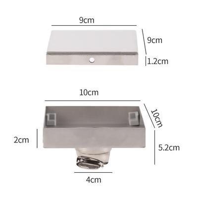 Xuan Yong Square 304 Stainless Steel Hidden Floor Drain