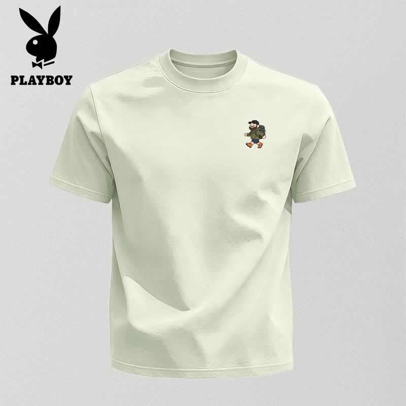 PLAYBOY Men s Loose Fit Short Sleeve T-Shirt L