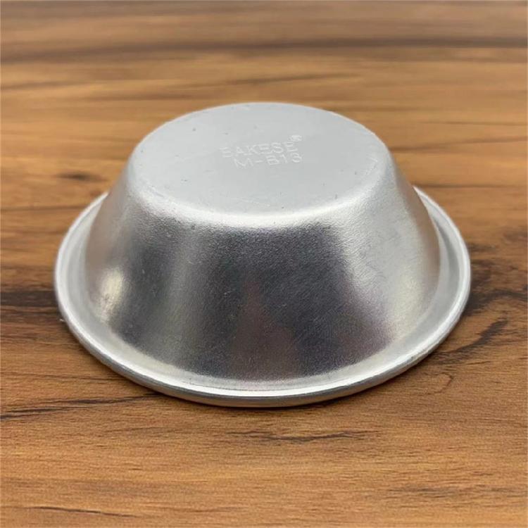 Set di 50 Stampini Piccoli per Torte in Alluminio, Stampini Antiaderenti per Cupcake, Stampini Metallici per Budini