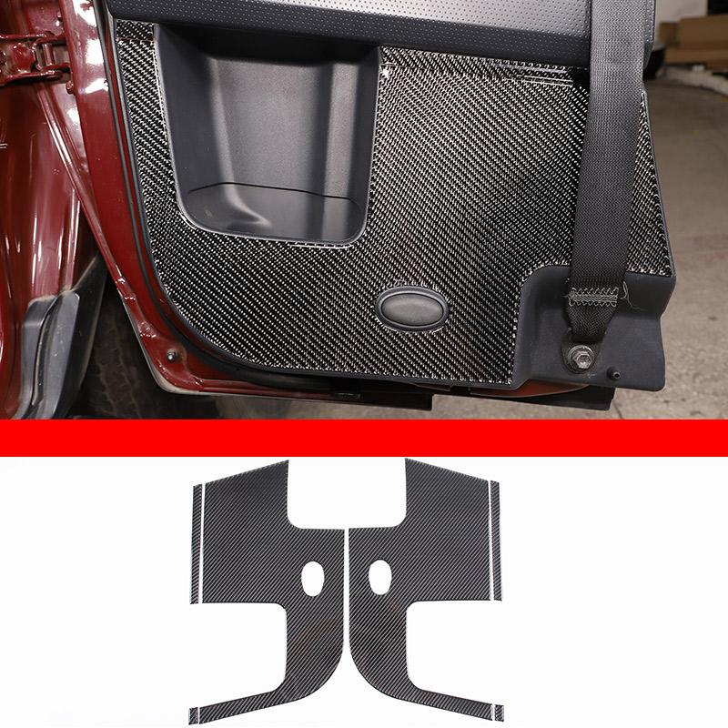 Soft Carbon Fiber For Toyota FJ Cruiser 2007-2025 Car Center Control Interior Sticker Car Modification Accessories