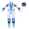 Bot Astro Cosplay Costume Jumpsuit Kids Adult Halloween Stage Gift Performance