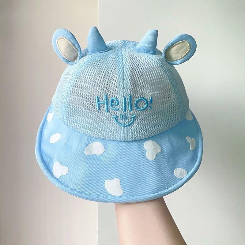 Spring Baby Sun Hat with Big Brim Cute Duckbill Fisherman Style Sun Protection for Boys And Girls