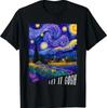 Let It Gogh Funny Vincent Van Gogh Starry Night Design T-Shirt