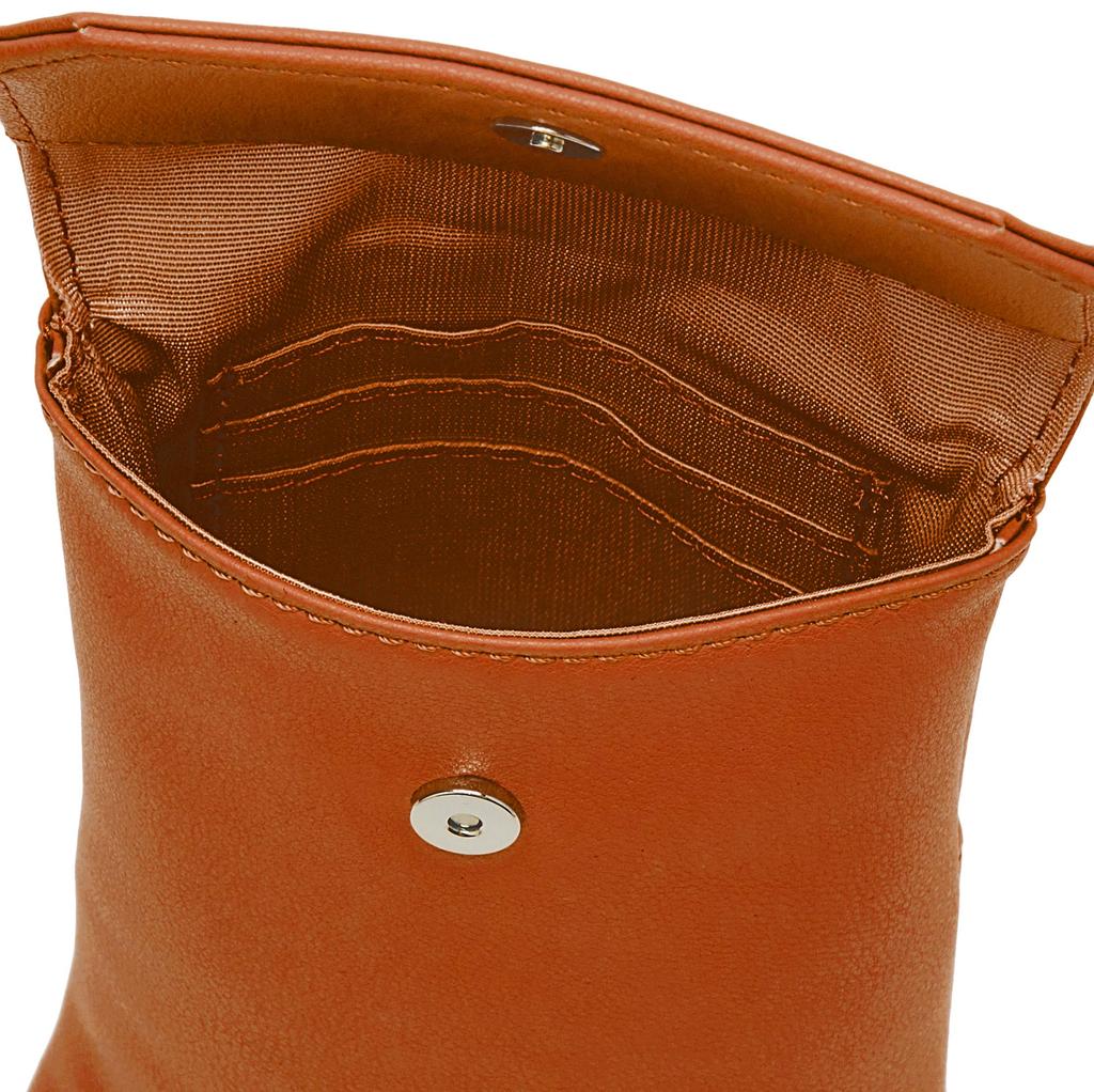 Milkfed BASIC SHOULDER Shoulder Bag for Brown (103203053006) Girls,