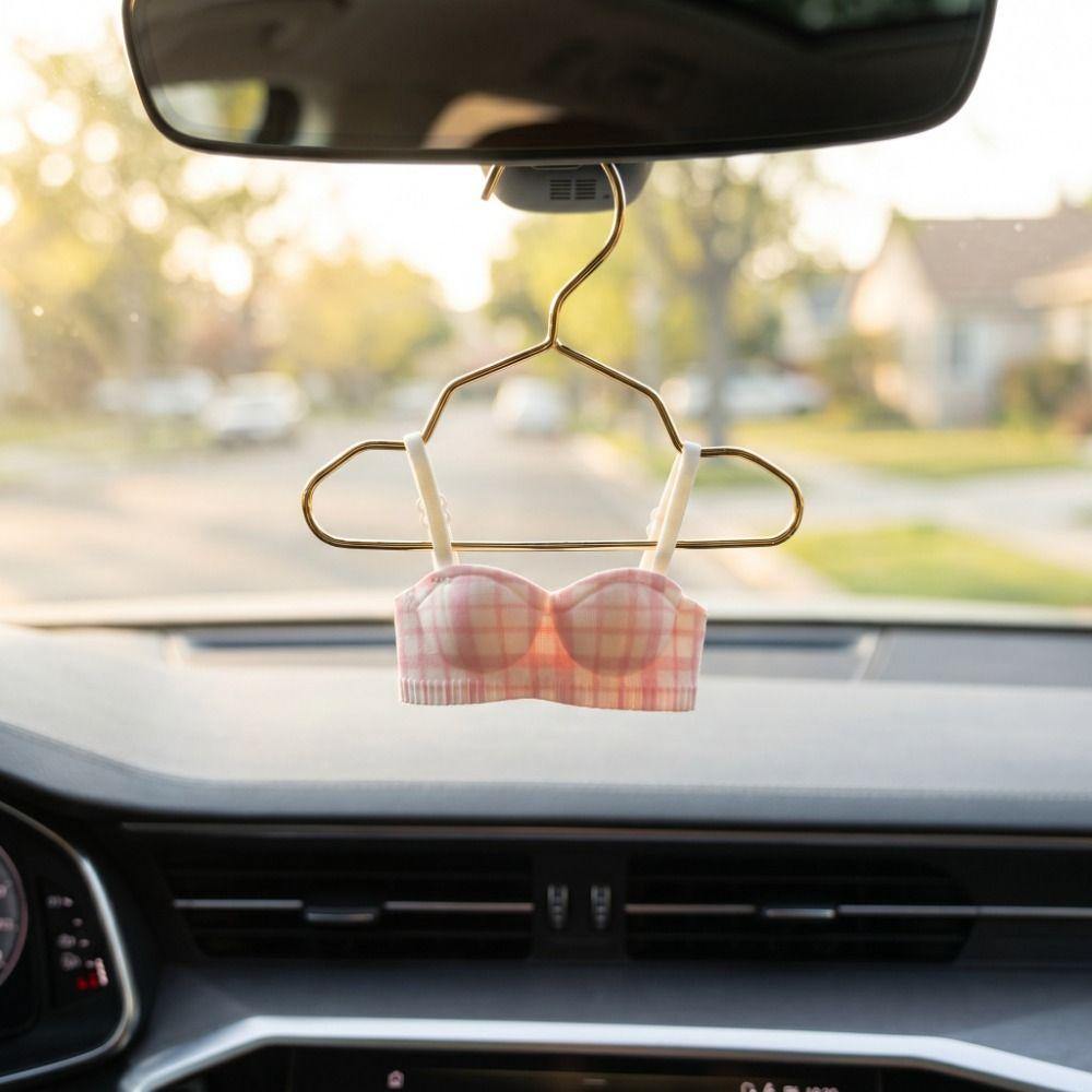 Unique Cute Bra Design Pendant Exquisite Design Rearview Mirror Pendant  Car Decoration