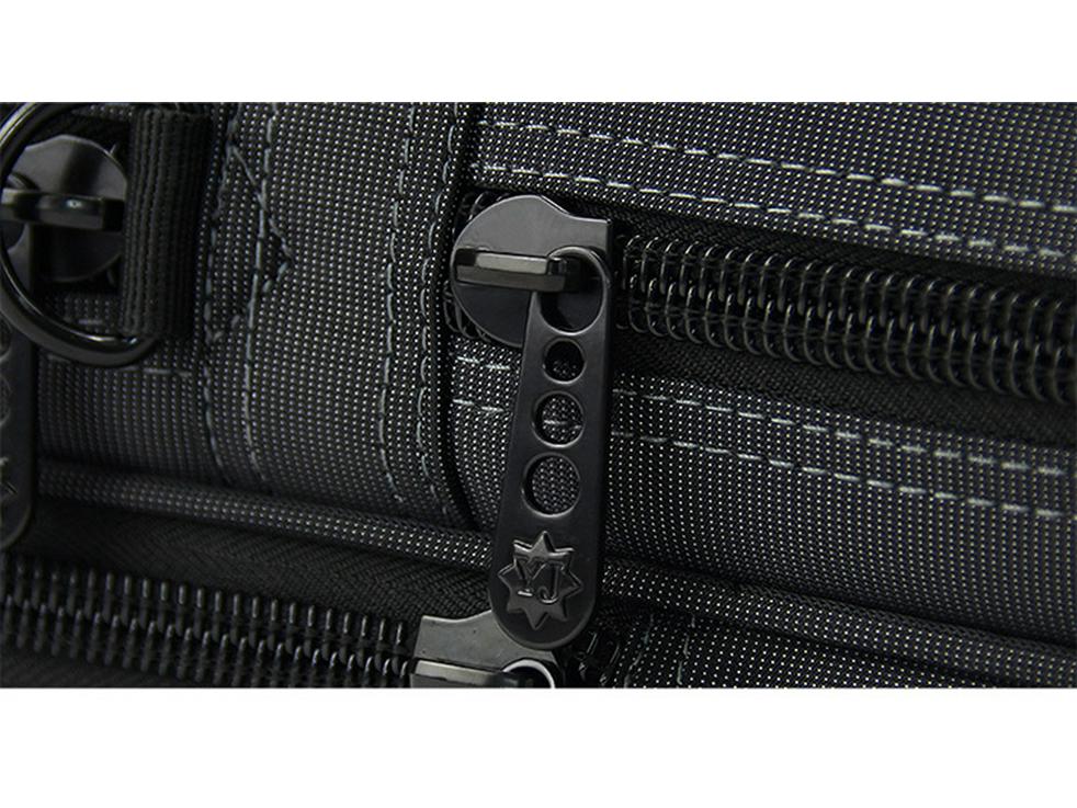 Wasserdichte Oxford-Gewebe Business-Aktentasche - Strukturiert, Mehrschichtig, Großes Fassungsvermögen für 15,6-Zoll-Laptop