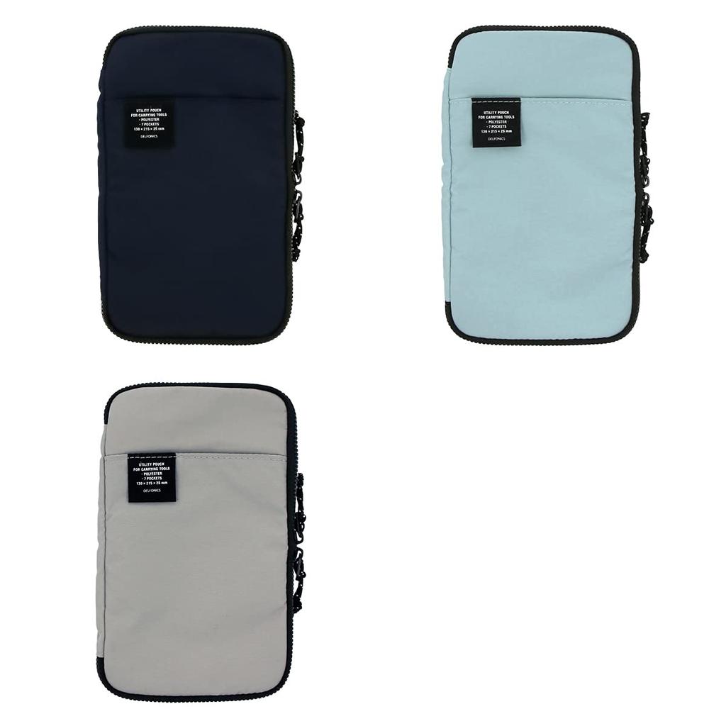 Delfonics Inner Carrying Stud Multi-Case Pouch (Light Gray)