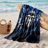 Asciugamano da Spiaggia in Microfibra con Stampa Valencia FC Asciugatura Rapida Assorbente Grande Asciugamano per Spiaggia Nuoto Viaggio