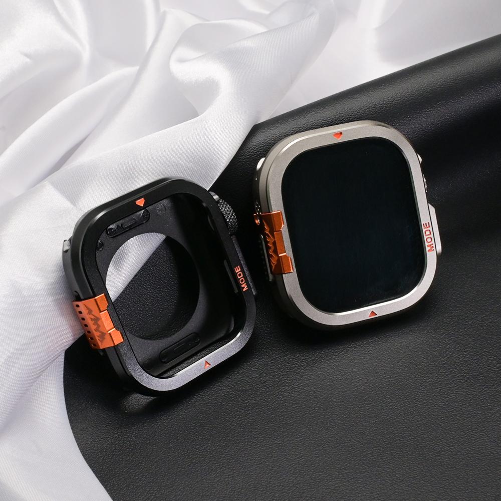 Etui ze stopu aluminium do Apple Watch Ultra 3 2 1 49mm Obudowa Ochronna Akcesoria Dla iwatch Seria 11 10 46mm Luksusowe Etui
