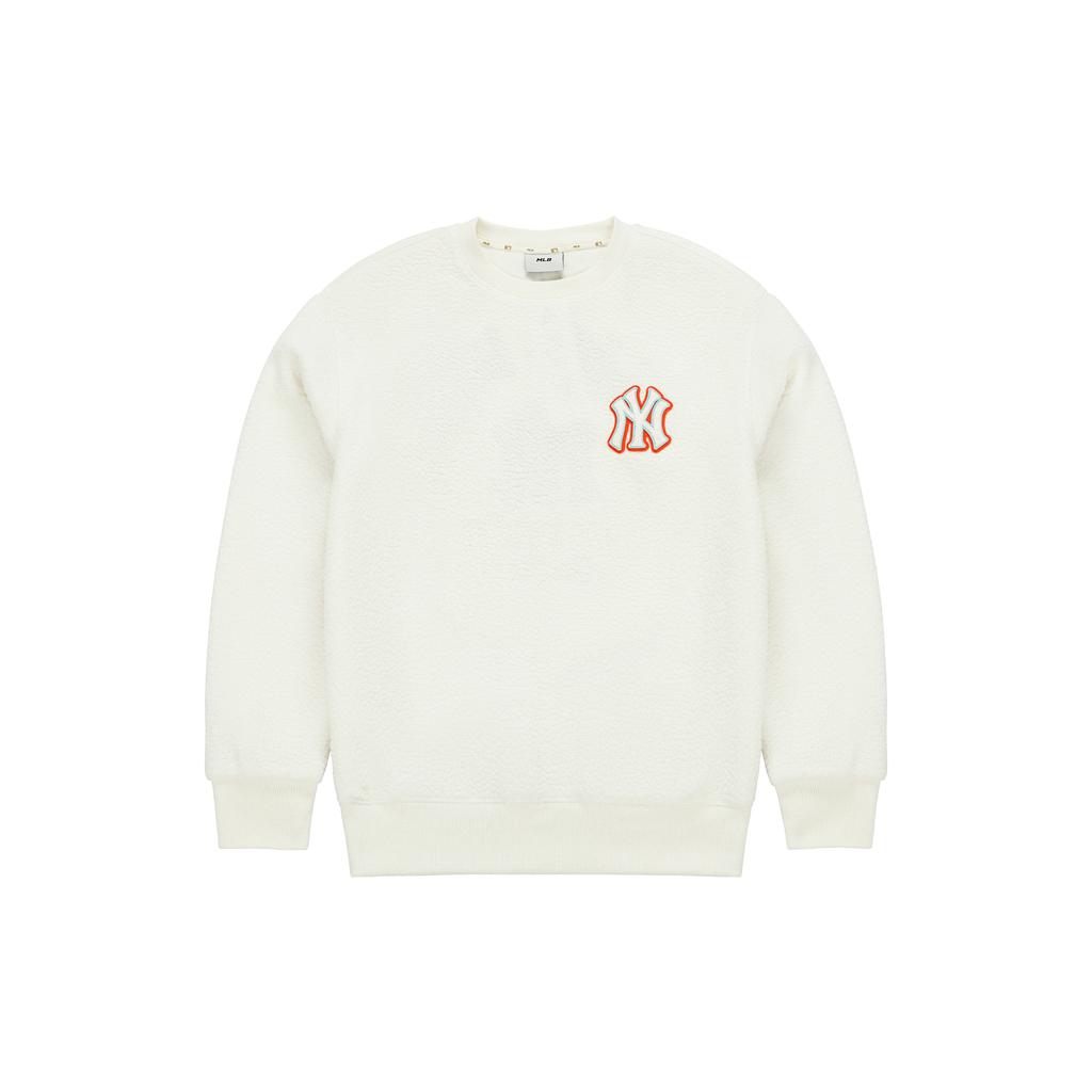 New MLB Sweatshirts Unisex Cream 3AMTF5316-50CRS
