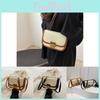 Trendy Korean Crossbody Women's Bag 2024 Fashionable Retro Color Block Design